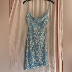 Lucy in the sky sequin dress